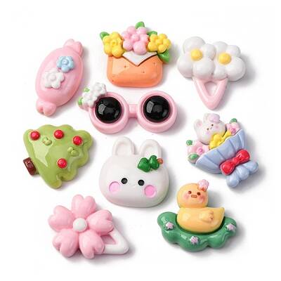 Opaque Resin Cabochons
