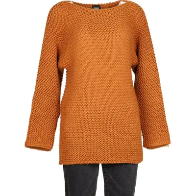 Gianfranco Ferre Jeans Jumper - XL Orange Acrylic Blend