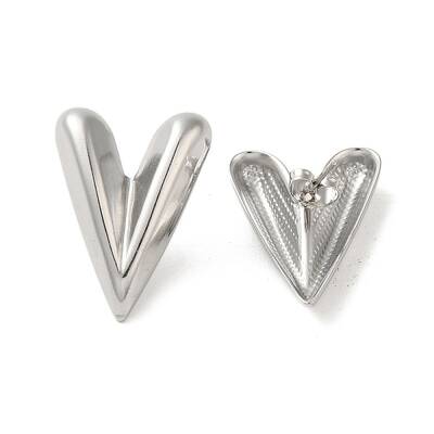 Non-Tarnish 304 Stainlee Steel Studs Earring