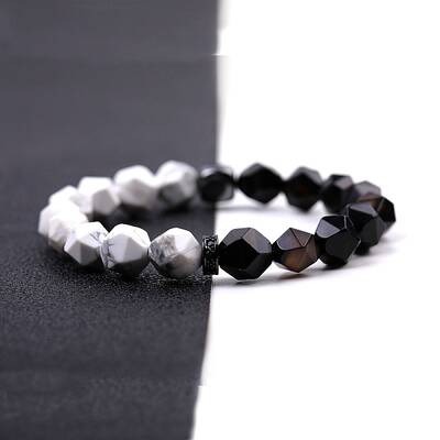 Black Onyx Stretch Bracelets