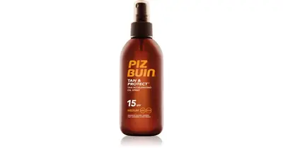 Oil that accelerates the tanning process in SPF 15 Tan & Protect (Sun Oil Spray) 150 ml