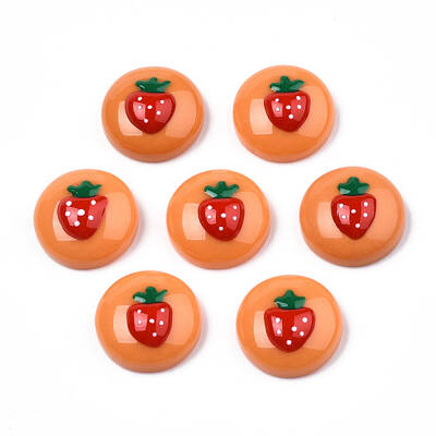 Opaque Resin Enamel Cabochons