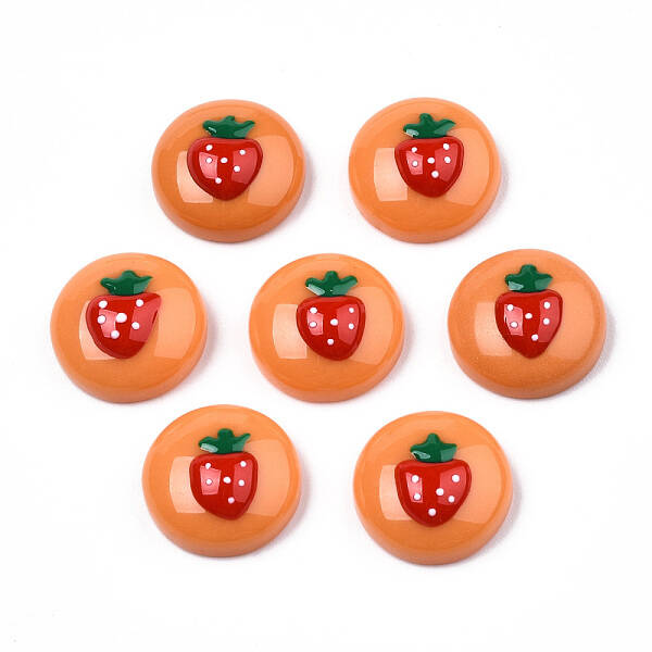 Opaque Resin Enamel Cabochons