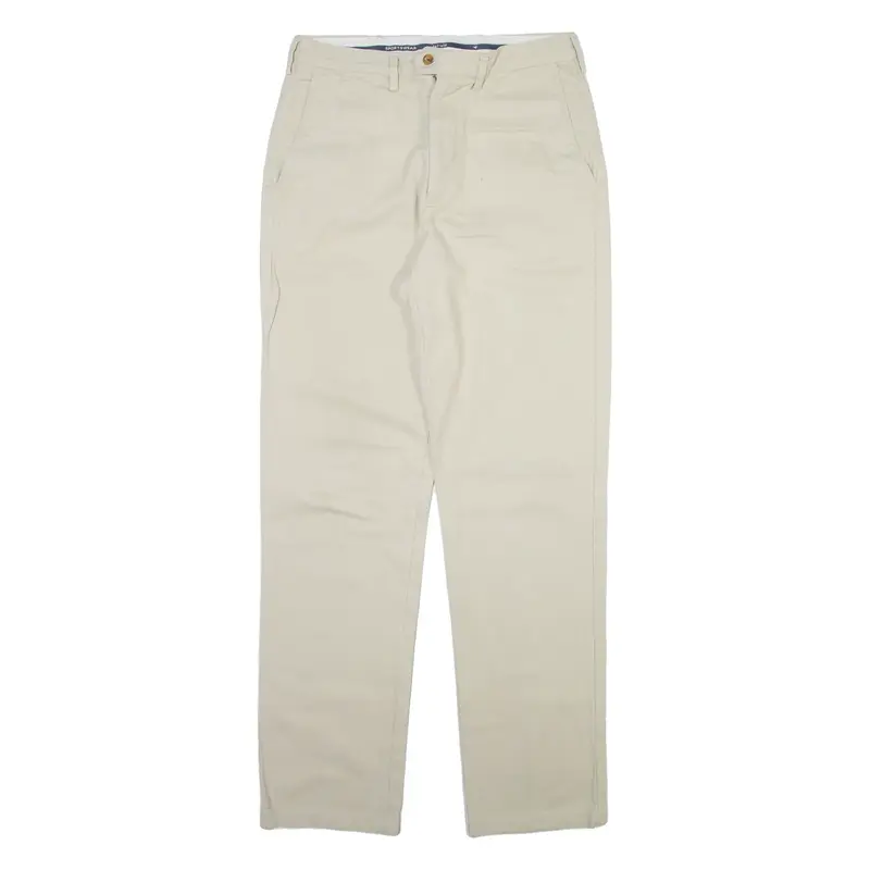 BROOKSFIELD Mens Trousers Beige Regular Straight W32 L33