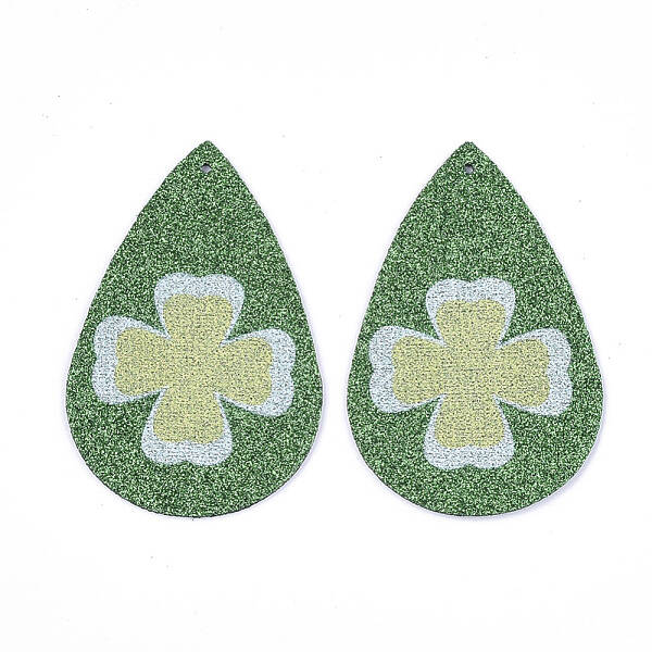 PU Leather Big Pendants