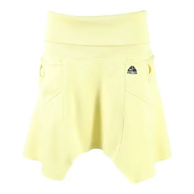 NIKE Acg Maternity Womens Skater Skirt Yellow Short M