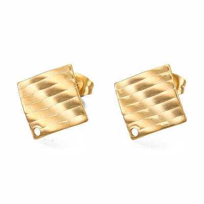 304 Stainless Steel Stud Earring Findings