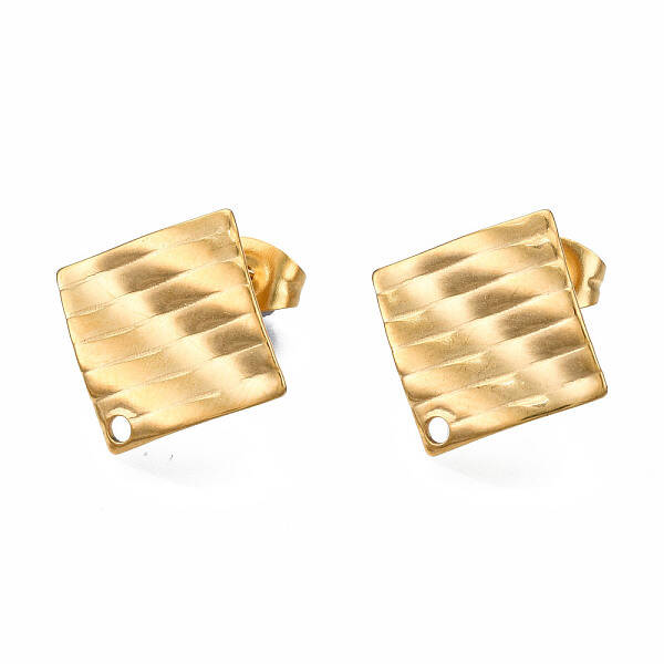 304 Stainless Steel Stud Earring Findings