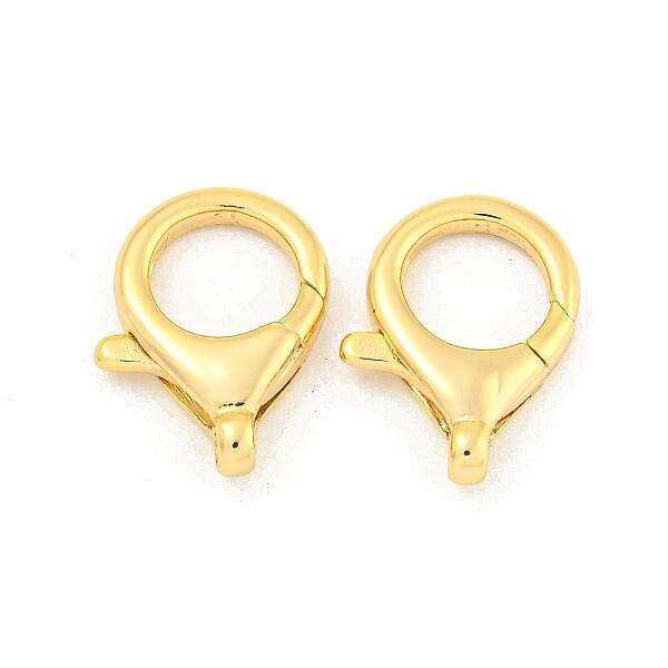 Brass Lobster Claw Clasps