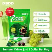 [FathersDayGift]7 DAYS CLEANSE SUPER GREENS + Moringa  + probiotics 3 In 1 Powder for Summer wearing, for women,for man pre w...