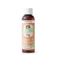 Dr. Ginger's Coconut Oil Pulling Travel Size-Mouthwash 60ml - Freshens Breath in 2 Minutes - Organic Coconut Oil, Alcohol Fre...