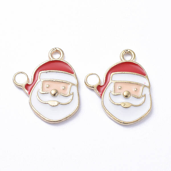 Golden Plated Alloy Enamel Pendants