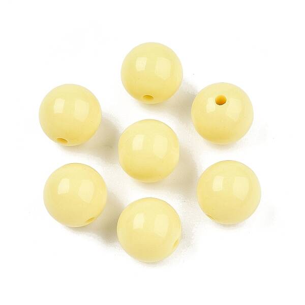 Opaque Acrylic Beads