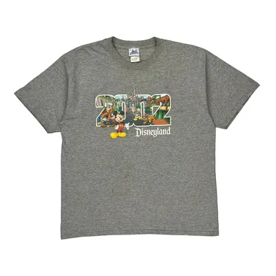 Made In Usa Disney Graphic T-Shirt - XL Grey Cotton Blend