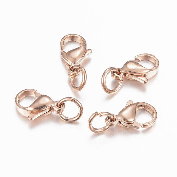 304 Stainless Steel Lobster Claw Clasps