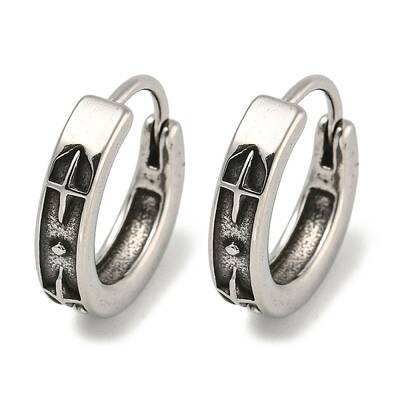 316 Surgical Stainless Steel Hoop Earrings