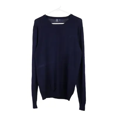 Sergio Tacchini Jumper - Medium Navy Wool Blend