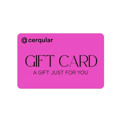 Cerqular Gift Card - Hot Pink | Denominations: $100.00