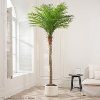 Realistic Artificial Palm Tree 7/8/9ft Tropical Fake Plants Yard Tall Plants Home Decor Plants Green Garden Plants Decoration...