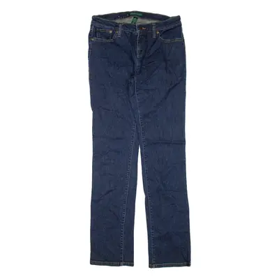 LAUREN RALPH LAUREN Womens Jeans Blue Slim Straight W29 L31