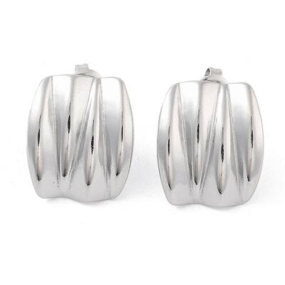 Non-Tarnish 304 Stainless Steel Stud Earrings