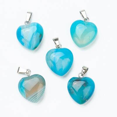 Natural Agate(Dyed & Heated)  Pendants
