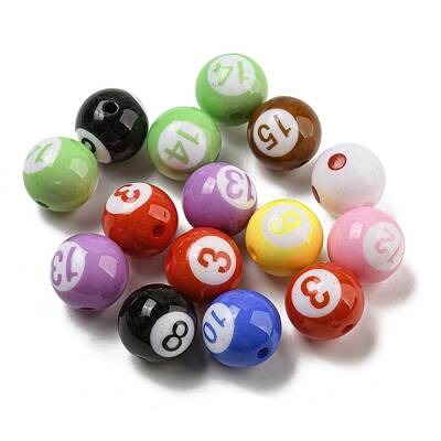 Opaque Acrylic Beads