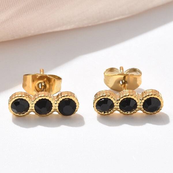 304 Stainless Steel Stud Earrings