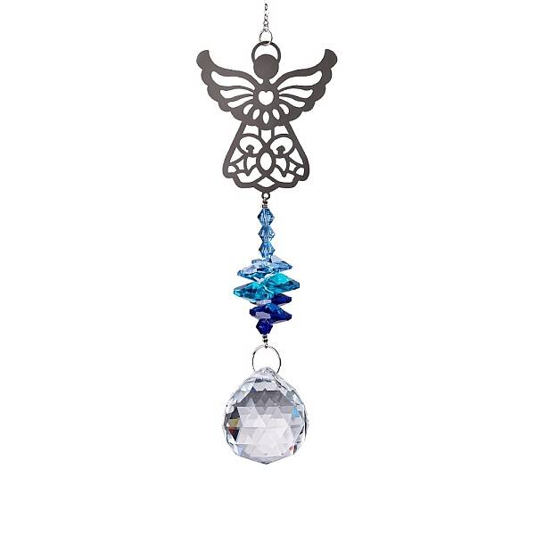 Glass Teardrop Pendant Decorations