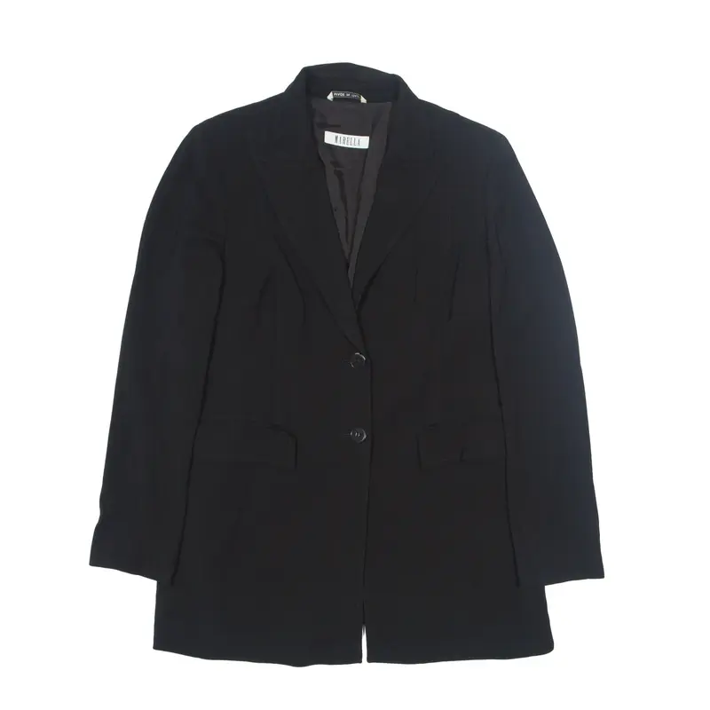 MARELLA Blazer Jacket Black 90s Womens M