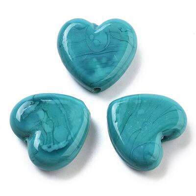 Heart Handmade Lampwork Beads