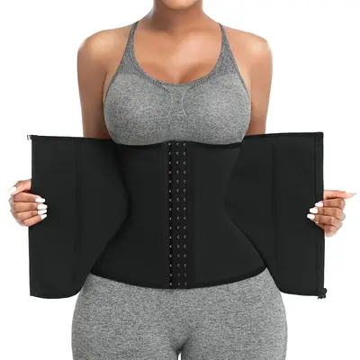 Women's Waist Trainer, Breathable Comfortable Waist Trainer Corset, Body Shaper for Sports Workout Running, Sports & Outdoor ...
