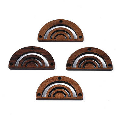 Natural Walnut Wood Chandelier Components Links