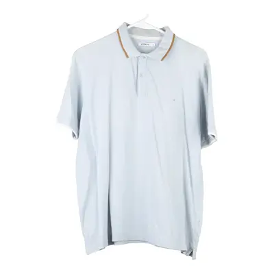 Sorbino Polo Shirt - Large Blue Cotton