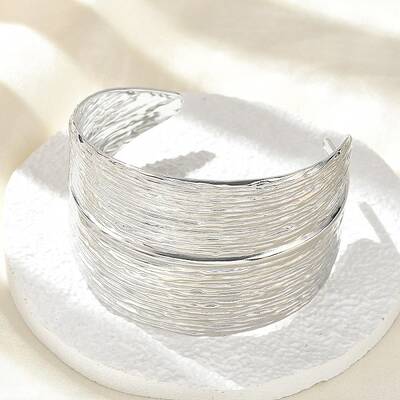304 Stainless Steel Cuff Bangles for Women