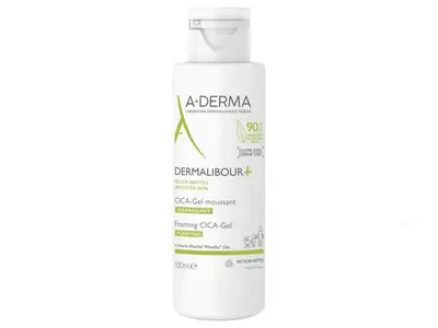 A-Derma Gel Detergente Schiumogeno Dermalibour+ (Gel Schiumogeno Cica) 100 Ml