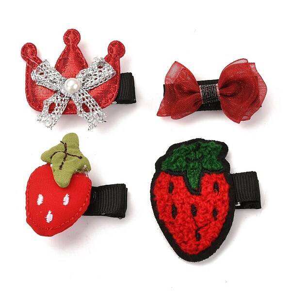 Iron Alligator Hair Clips Sets