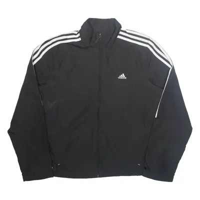ADIDAS Womens Track Jacket Black L
