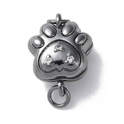 Brass Magnetic Clasps with Jump Ring