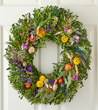 Wildflower Wonder Wreath - FedEx