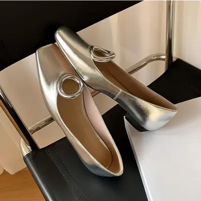 CHIKO Marie Eve Square Toe Block Heels Pumps Shoes