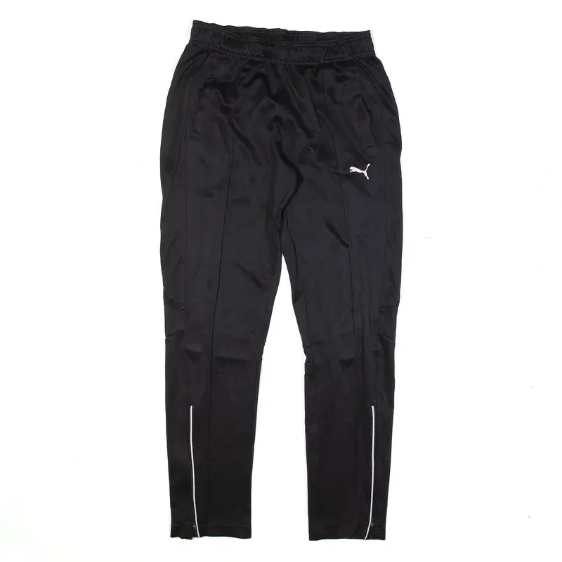 PUMA Track Pants Black Straight Mens M W26 L28