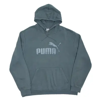 PUMA Womens Green Hoodie XL