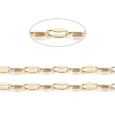 Brass Dapped Chains