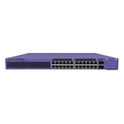 Extreme Networks 5720-24MXW | 5720 Series 24-Ports 1/2.5/5/10GBase-T RJ-45 PoE++ 2-Ports 100GBase-X QSFP28 Stacking Layer 3 M...