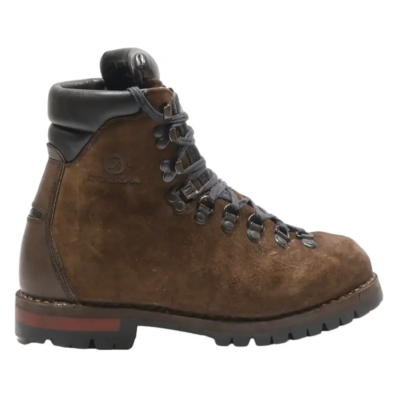 SCARPA Lace-Up Boots Brown Leather Mens UK 7.5