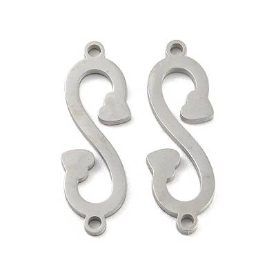 Non-Tarnish 304 Stainless Steel Connector Charms