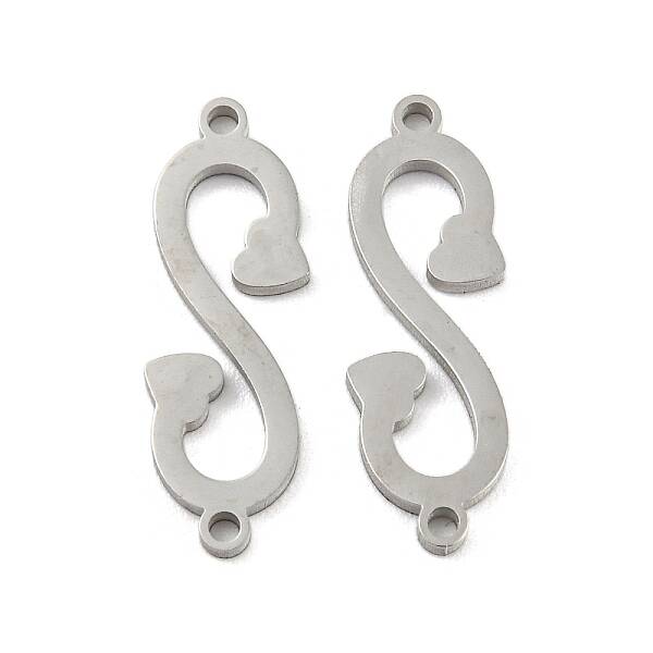 Non-Tarnish 304 Stainless Steel Connector Charms