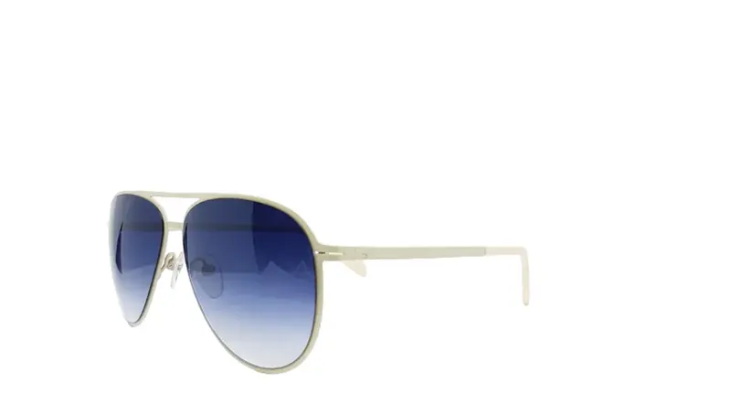 Calvin Klein, Calvin Klein, sunglasses, 2138S/56, ivory, men