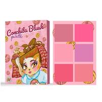 MetamorphosisBF Corp Conchita Blush Palette Matte Blush Powder - Six Pan Pink Shades for Natural Look - Soft Wash & Custom Sh...